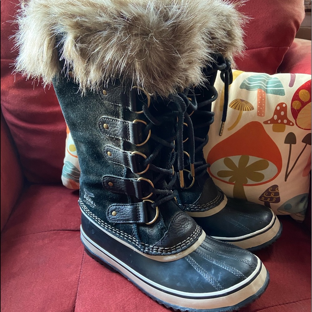 🔥 Sorel | Joan of Arctic Boot | Sz 8 Black